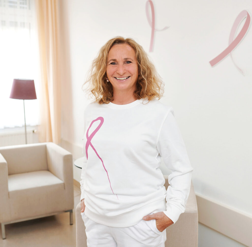 Warum die Mammografie ein wenig wehtun darf. Doris Glocknitzer-Mad, Leiterin Brustgesundheitszentrum Eisenstadt