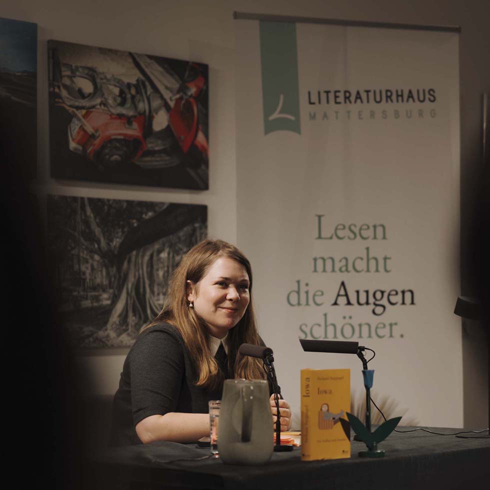 Lesung im Literaturhaus Mattersburg