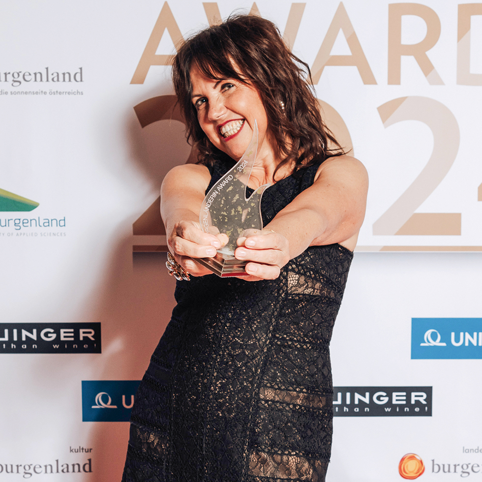 Gewinnerin Kategorie Burgen­länderin des Jahres Martina Parker