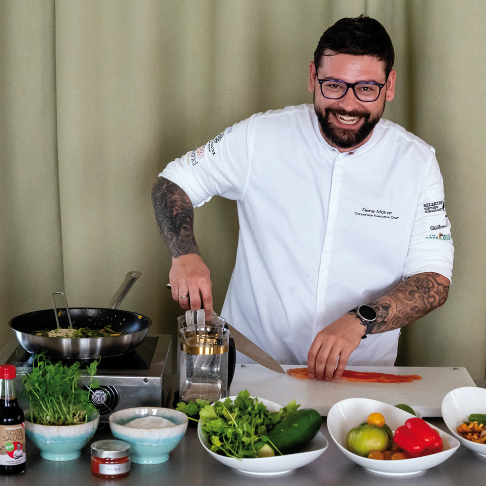 René Molnar vom Restaurant Libelle in Breitenbrunn