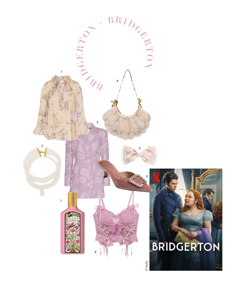 Bridgerton Serie Outfit Idee