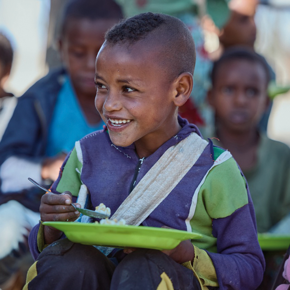 Konzentration geht nur mit vollem Magen – mit Mary's Meals