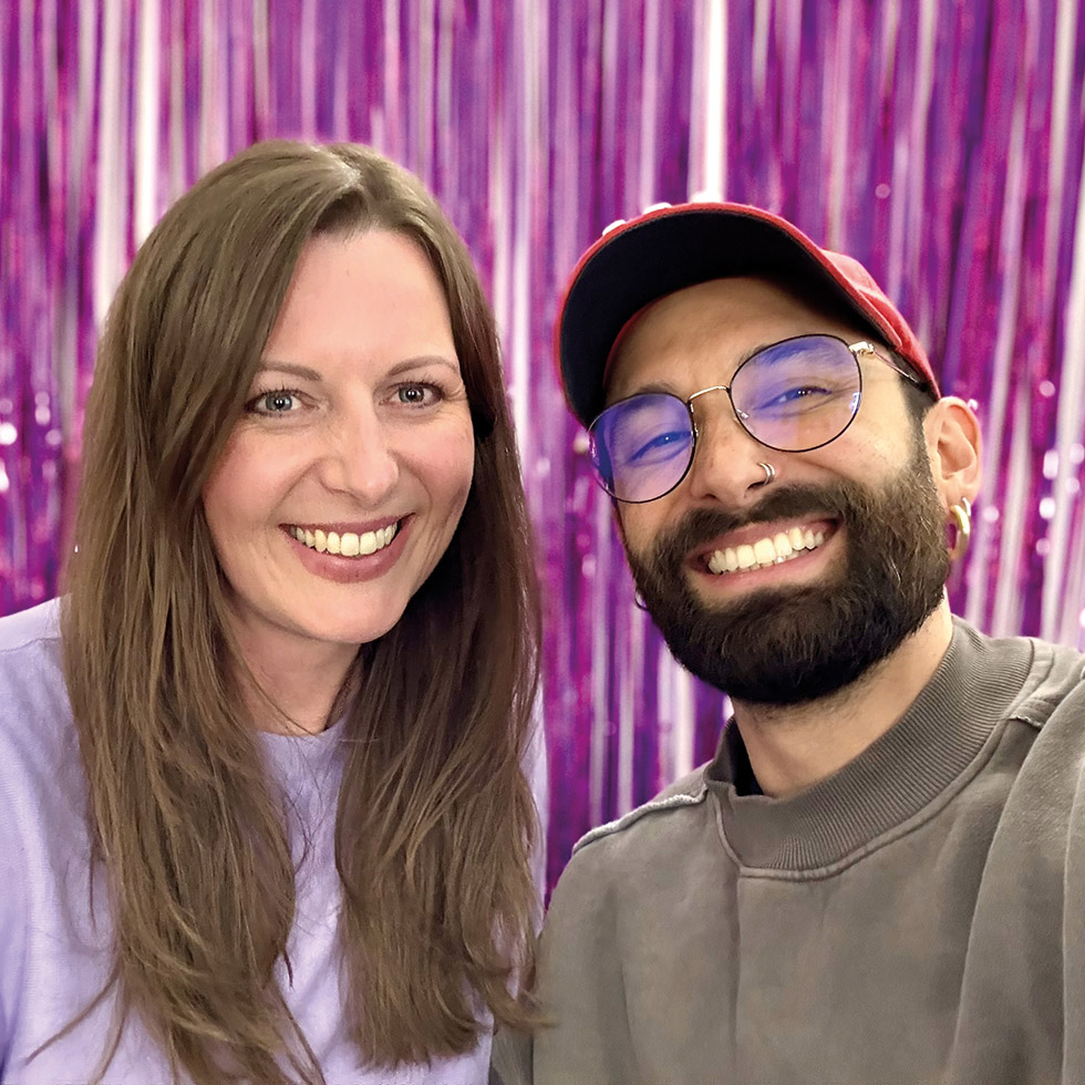 CR Nicole Schlaffer mit Tom Neuwirth