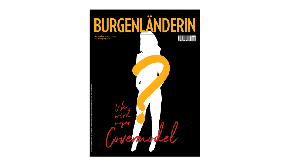 Covermodell: Phantombild eines Burgenländerin-Covers