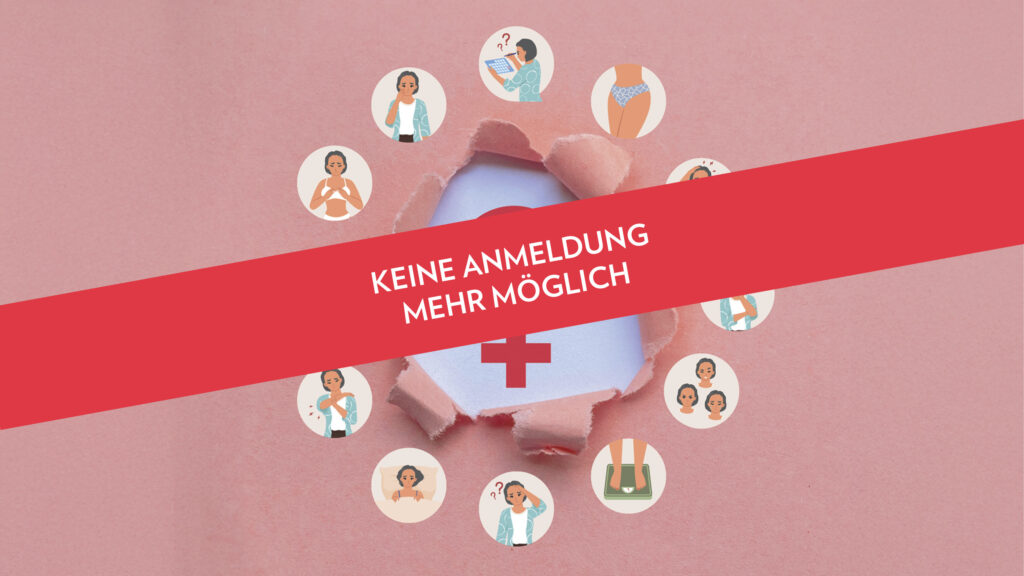 Keine Anmeldung mehr möglich Balken