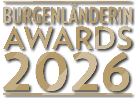BURGENLÄNDERIN AWARDS Schriftzug 2026