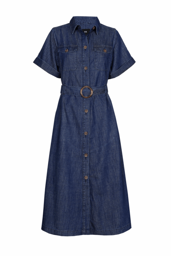 Jeanskleid mit Knöpfen von C&A, um € 35,99