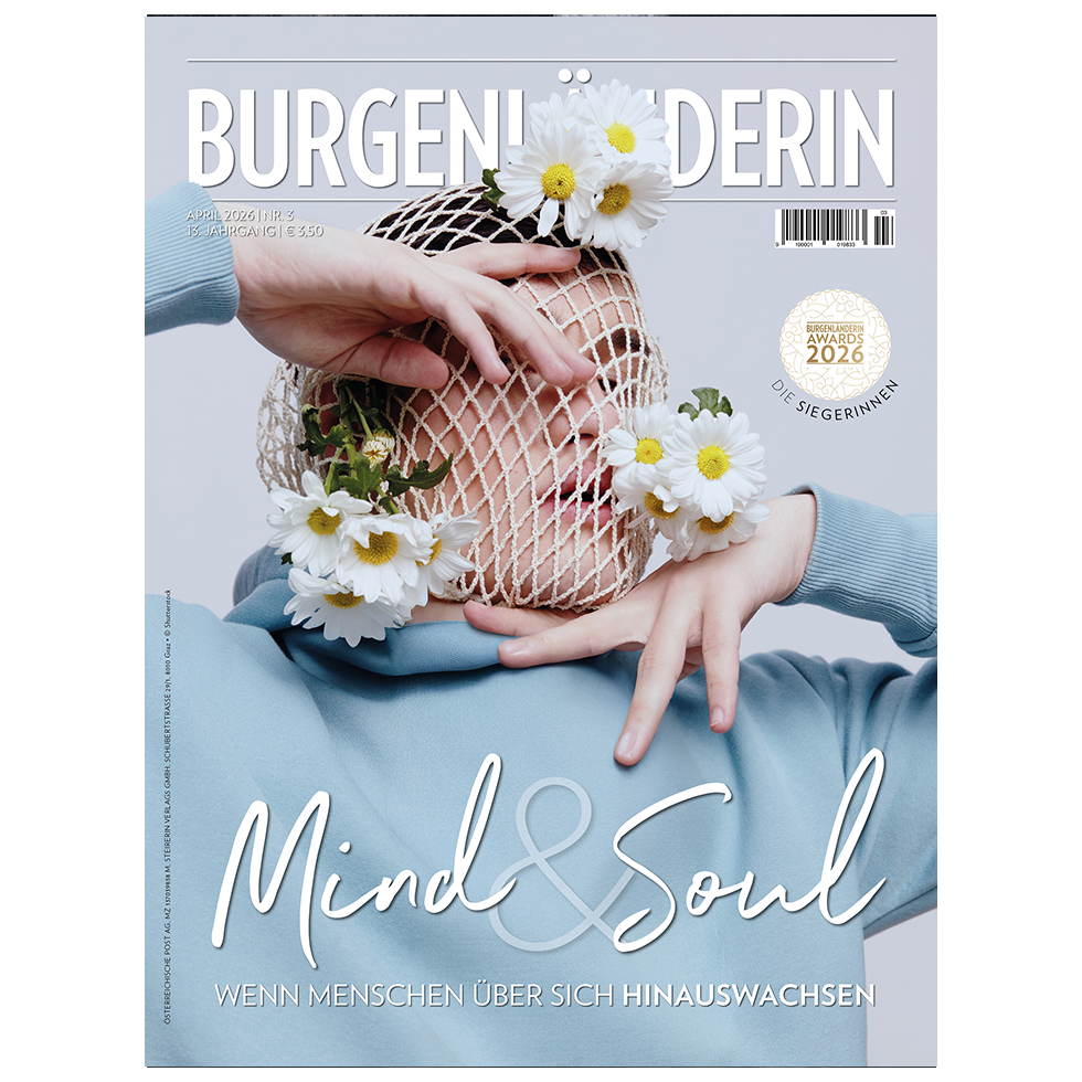 BURGENLÄNDERIN neue Ausgabe: Magazincover April 2026
