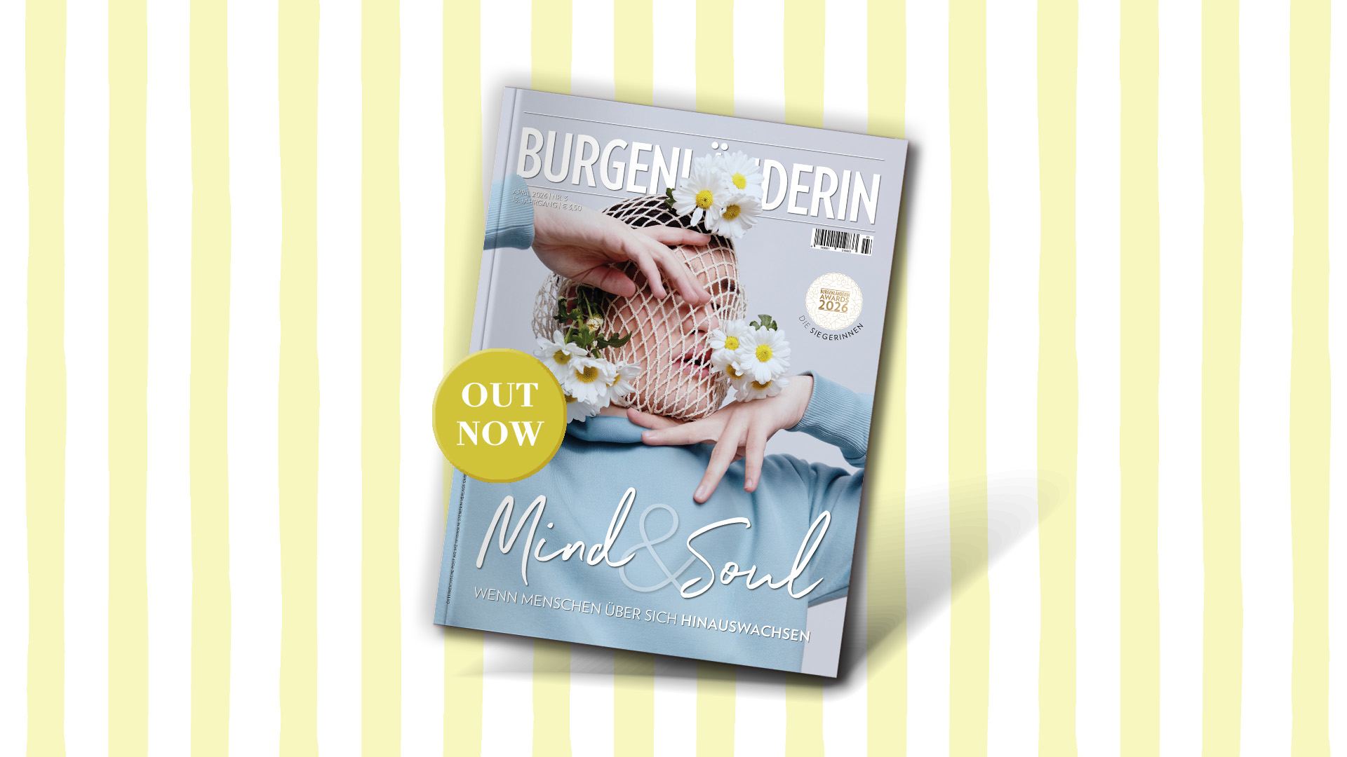 BURGENLÄNDERIN neue Ausgabe: Magazincover April 2026