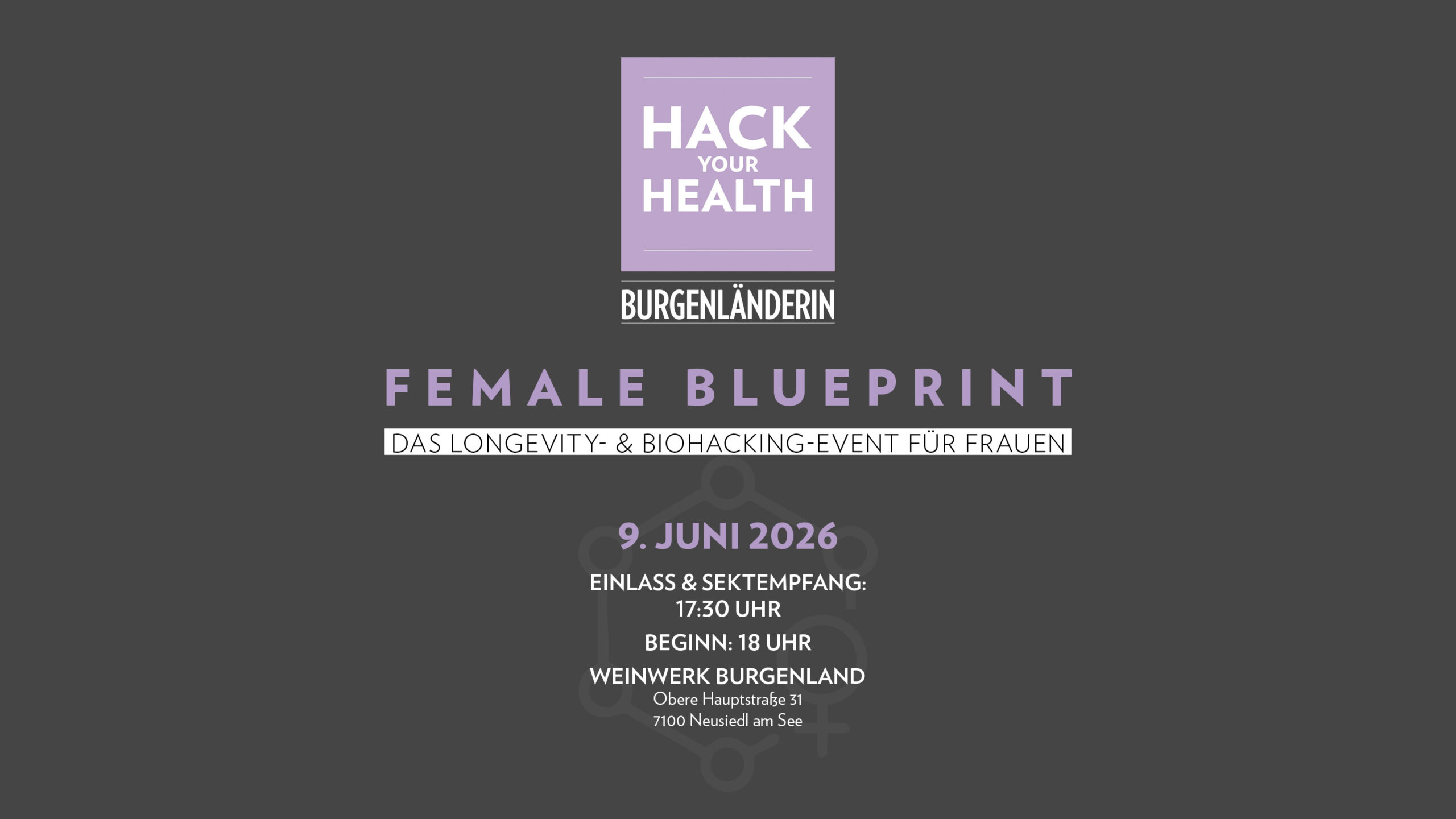 HACK YOUR HEALTH. Event-Beschreibung