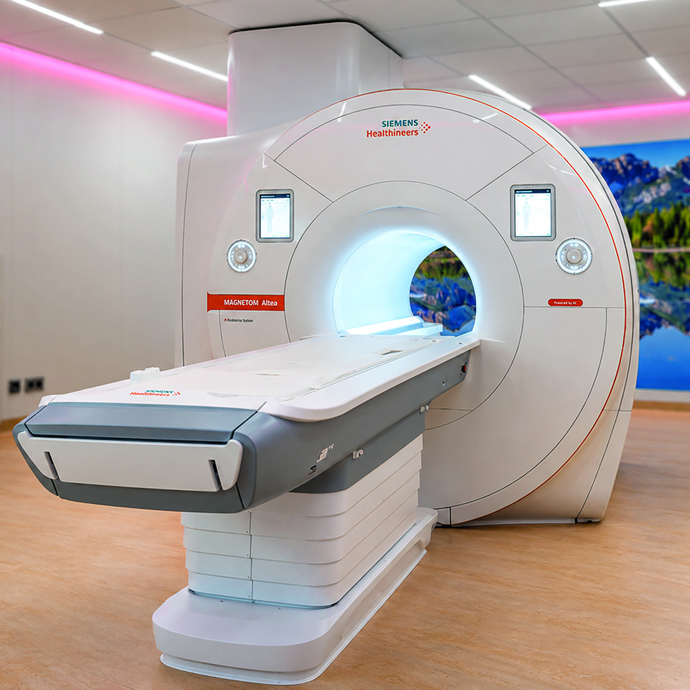 Modernes MRT-Gerät von Siemens Healthineers im Diagnosezentrum Eisenstadt von Dr. Kluger.